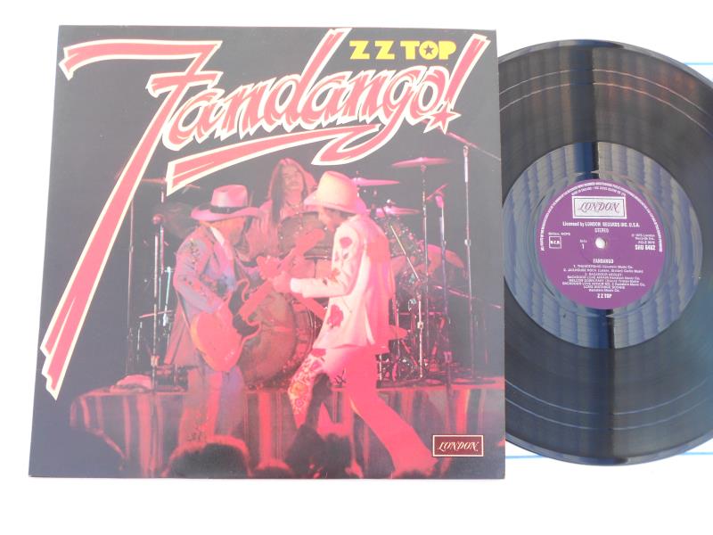 ZZ Top ? Fandango UK 1st press record LP SHU 8482 ACLZ-3610-1C and 3611-1C NM The vinyl is in near