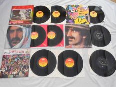 Frank Zappa Collection of 5 LP?s 4 double LP?s Wonderful collection in excellent plus to near mint