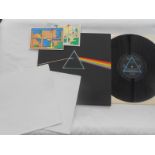 Pink Floyd - Dark side of the Moon UK LP Record. SHVL 804. A-8 and B-7 EX The vinyl is in