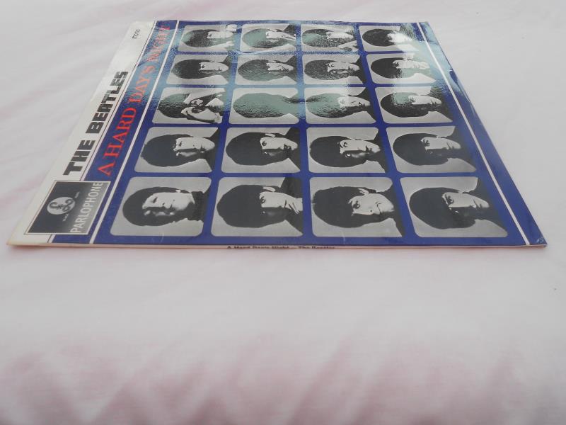 The Beatles - A Hard Days Night UK 1st press Record LP PMC 1230 XEX 481 3N XEX 482 3N EX+ NM The - Image 3 of 7