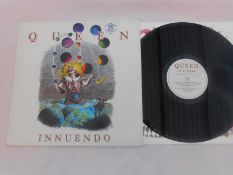 Queen - Innuendo UK 1st press Record LP RCSD 115 A-1U-1-1 and B-2U-1-1 EX The vinyl is in