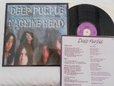 Deep Purple ? Machine Head UK 1st press LP record TPSA 7504 A-1U and B-1U NM The vinyl is in near