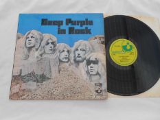 Deep Purple Deep Purple in Rock UK 1st press (no EMI logo) SHVL 777 A-2 and B-1 Very good plus