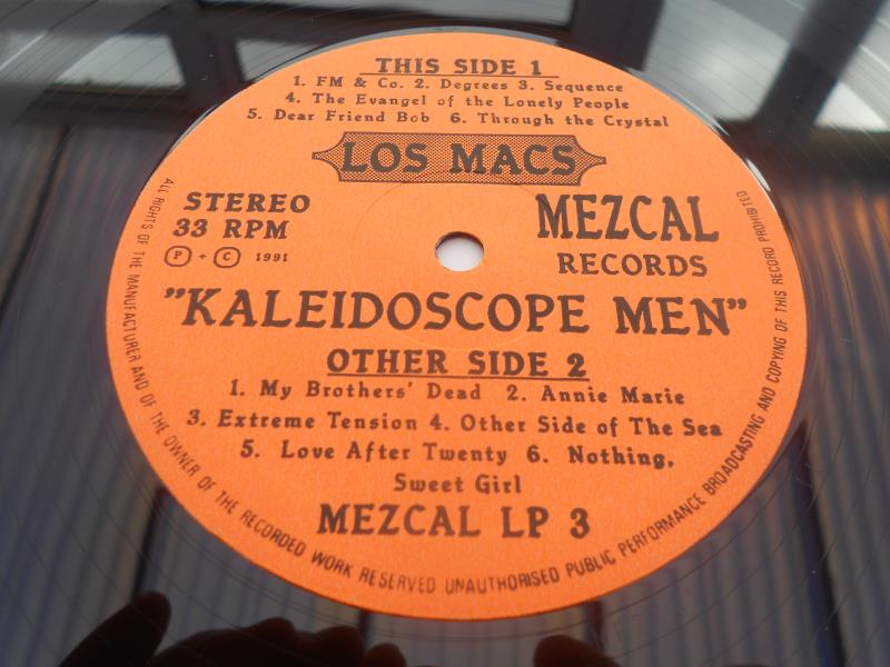 Los Mac?s - Kaleidoscope Men UK record LP Mezcal LP 3 N/M The vinyl is in near mint condition and - Image 6 of 9