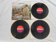 Woodstock UK Triple LP 1st press records Atlantic 2402-0902 1970 EX+ All of the vinyls are in