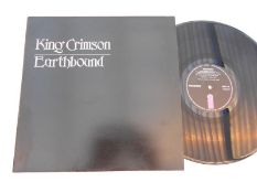 King Crimson ? Earthbound UK LP 1st press Help 6 A-1U and B-1U EX+ The vinyl is in excellent plus