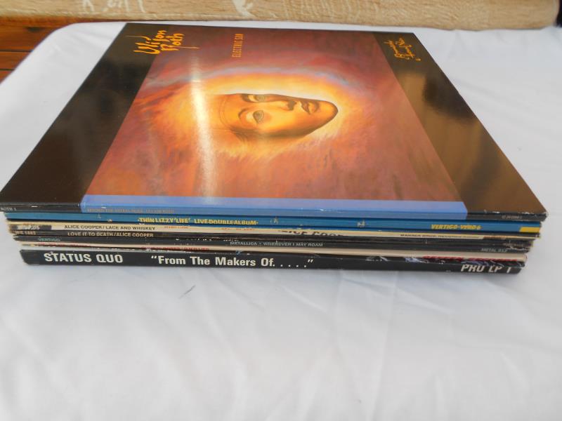 Hard Rock collection X 9 LP?s Vinyl Excellent, Sleeves VG+ to EX - Image 4 of 4