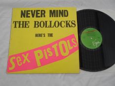 Sex Pistols Never Mind the Bollocks UK V 2086 EX The vinyl is in excellent condition with a high