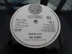 Rod Stewart- Gasoline Alley UK Vertigo Swirl LP record 6360 500 1Y-1 and 2Y-1EX + The vinyl is in