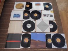 Deuter and Faust Collection of 8 X LP?S Excellent condition The vinyl are in excellent to near