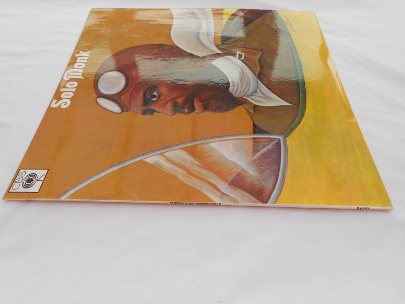 Thelonious Monk ? Solo Monk UK 1st press LP Mono BPG 62549 1A-1 and 2B-1 EX The vinyl is in - Image 3 of 13