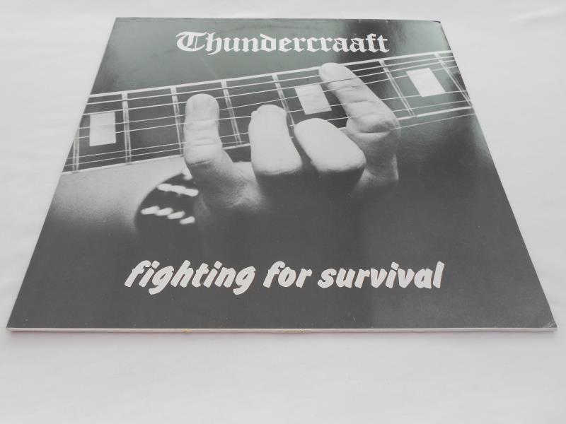 Thundercraaft ? Fighting for Survival German record LP BOOM 30/08340 A and B NM The vinyl is in near - Image 2 of 10