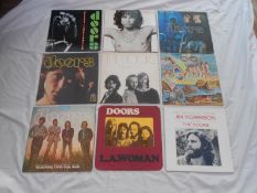 The Doors LP collection x 9 Excellent to near mint All of the vinyls are in excellent to near mint