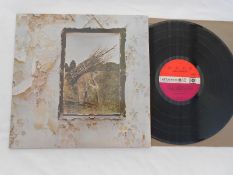 Led Zeppelin ? Led Zeppelin 4 zoso UK LP record 25401012 A-3 and B-4 EX+/ NM The vinyl is in