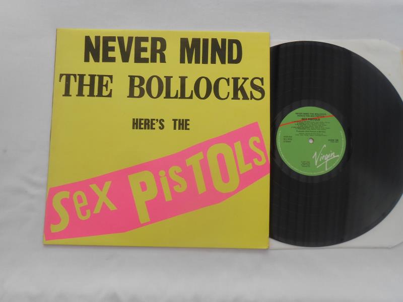 Sex Pistols ? Never Mind the Bollocks.. UK LP OVED 136 A-10U-1-1-and B-12U-1-1 N/M The vinyl is in