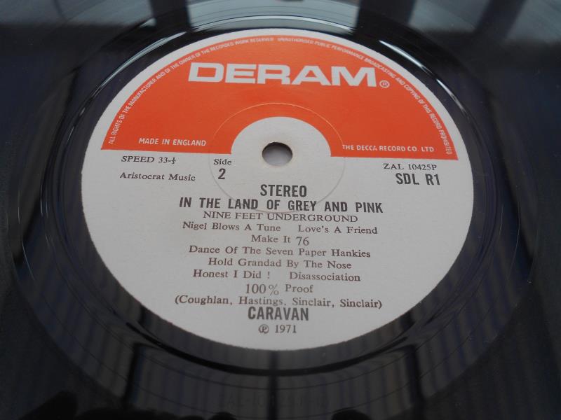 Caravan - In the land of the Grey and Pink UK 1st press SDL R1 ZAL10424 P-1D and ZAL10425 P-1D - Image 11 of 14