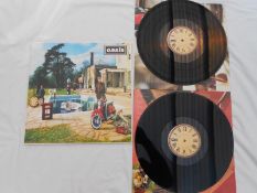 Original Oasis Be here now Creation CRELP 219 UK 1st press double LP Mint Immaculate condition The