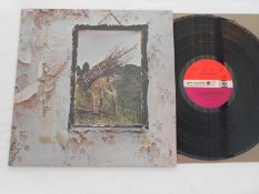 Led Zeppelin ? Led Zeppelin 4 zoso UK LP record 25401012 A-3 and B-4 VG+ The vinyl is in very good