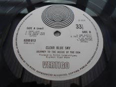 Clear Blue Sky ? Clear Blue Sky UK 1st press LP Vertigo Swirl. 6360 013 A-1 and 2Y-2 N/EX The
