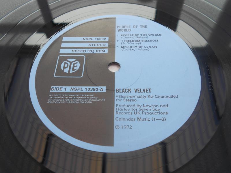 Black Velvet - People of the World. UK 1st press record LP NSPL 18392 A-3-G and B-1-G N/M The - Image 7 of 10