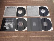 New Order and Joy Division EP?s records Rare Joy Division Nice collection The vinyl are in Near