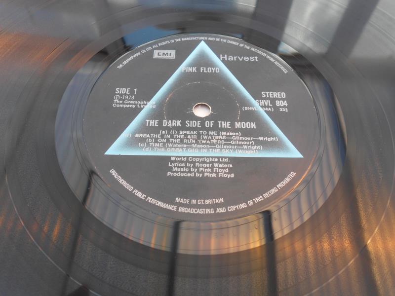 Pink Floyd - Dark side of the Moon UK Record. Very early press SHVL 804. A-3 ROD B-2 GOR NM The - Image 10 of 16