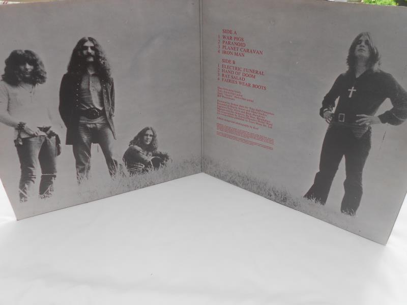 Black Sabbath ? Paranoid 1971 UK 1st press LP Vertigo swirl 6360011 1Y-1 and 2Y- 1 VG+ The vinyl - Image 5 of 11