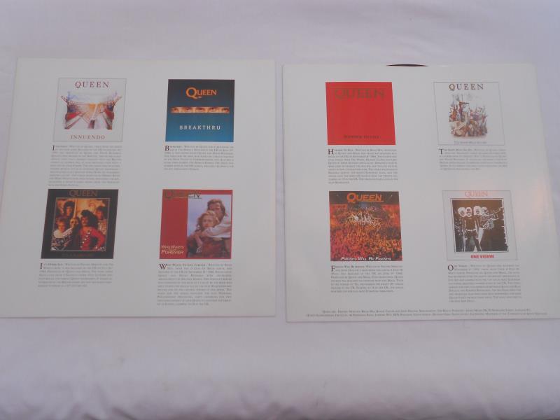 Queen Greatest Hits UK double LP 1st press PMTV 21 A-2U-1-1 and B-1U-1-1 and PMTV 22 A-2-1-2 and B- - Image 14 of 14