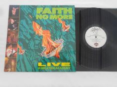 Faith no More Live at the Brixton Academy UK 1st press record LP 828238 A-1U-1-1 and B-1U-1-1 N/