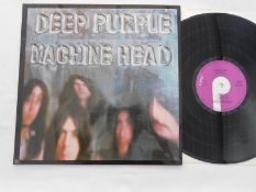 Deep Purple ? Machine Head UK LP record TPSA 7504 A-1U and B-3 EX+ The vinyl is in excellent plus