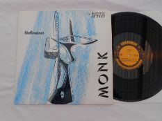 Thelonious Monk - Thelonious Monk Trio Italian LP record Prestige LP 7027 OM 2018 NM The vinyl is in
