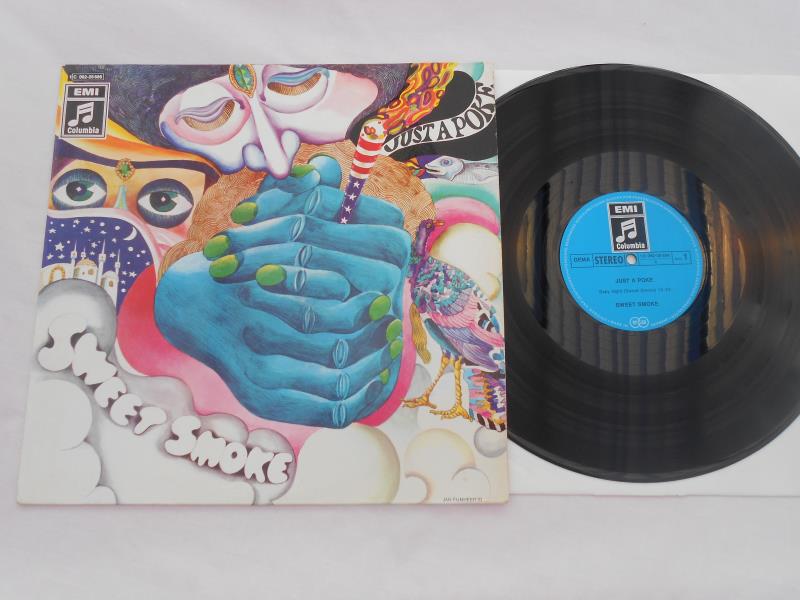 Sweet Smoke.- Just a Poke German 1st press Record LP 1 C 062-28 886. 28886 A-1 and B-1 Ex+/N/Mint