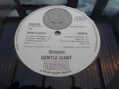 Gentle Giant ? Octopus 1972 German 1st press Vertigo Swirl LP 6360 080 1Y-1 and 2Y-2 The vinyl is in