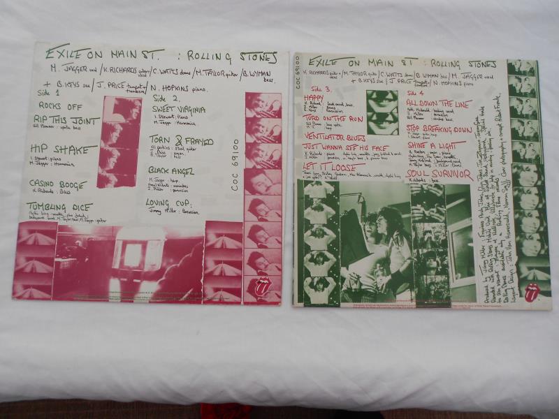 Rolling Stones ? Exile on Main St UK Double LP COC 69100 A2-B2-C1and D2 EX+ Both vinyls are in - Image 15 of 15