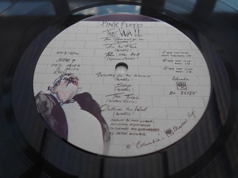 Pink Floyd - The Wall USA LP Record PC2 36183 PAL 36184-1D PBL 36184 1F PAL 36185 1D and PBL36185 1D - Image 10 of 11