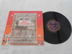 AC DC - High Voltage Aussie LP 1975 APLP 009 XAPAX 1177 & XAPAX 1178 Very Rare NM The Albert