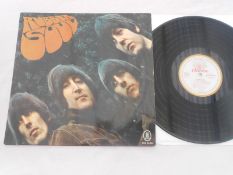 The Beatles - Rubber Soul German 1st press SMO 84 066 YEX 178-1 YEX 179-2 Gold Label The vinyl is in