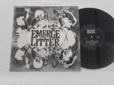 The Litter - Emerge UK 1st press LP record Probe SPB 1004 A-1G and B-1G VG+ The vinyl is in very