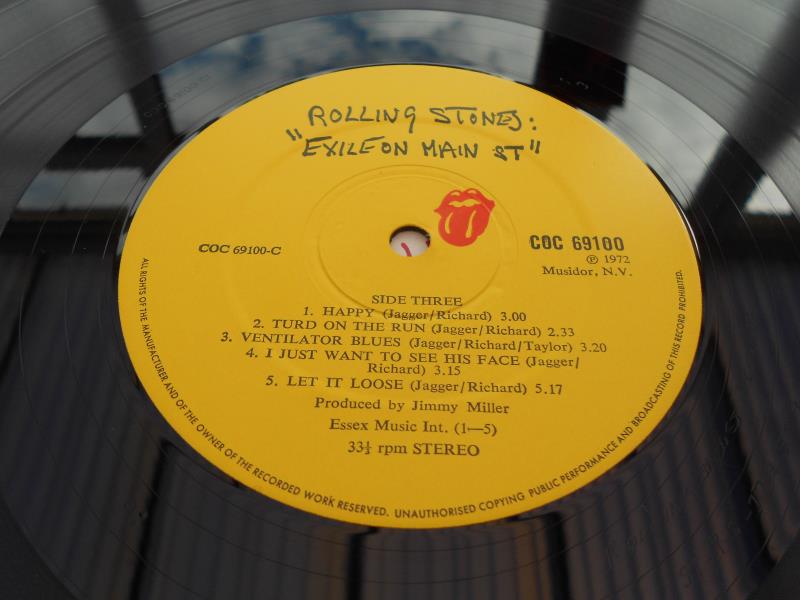 Rolling Stones ? Exile on Main St UK Double LP COC 69100 A2-B2-C1and D2 EX+ Both vinyls are in - Image 10 of 15