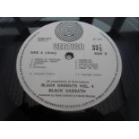 Black Sabbath - Vol 4 UK 1st press LP 1972 Vertigo swirl Record 6360 071 1Y- 1 and 2Y-1 NM The vinyl