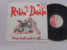 The Rockin? Devils. - Bring back rock?n?roll UK LP 1st press record. HSL 001 Mely, Mitch Butch Chris