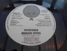 Beggars Opera ? Pathfinder German 1st press record LP 6360073 1-Y and 2-Y EX+ The vinyl is in
