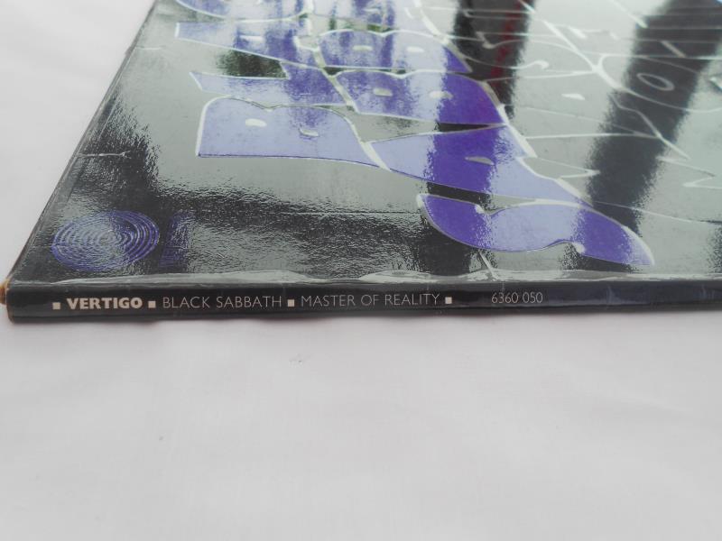Black Sabbath ? Master of Reality UK 1st press vertigo swirl LP 6360 050 1Y-1 and 2Y-1 EX+ The vinyl - Image 4 of 9