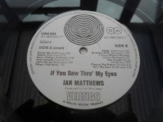 Ian Matthews ? If you saw thro my eyes. German record LP Vertigo Swirl 6360034 EX+ The vinyl is in
