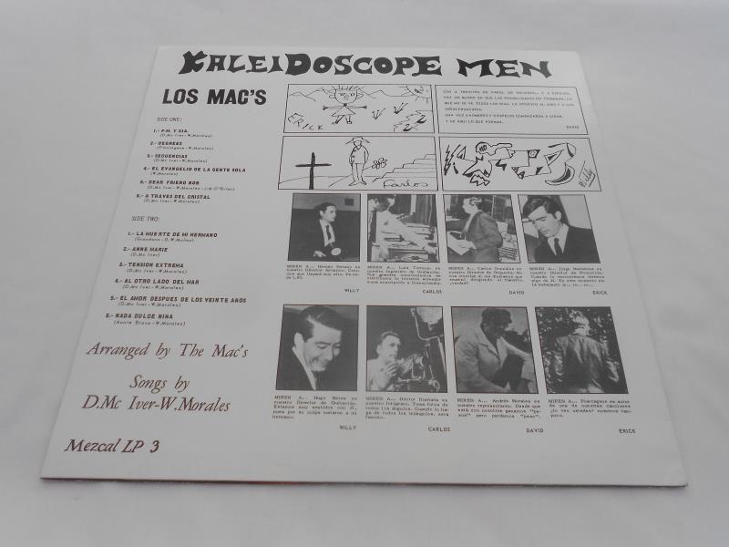 Los Mac?s - Kaleidoscope Men UK record LP Mezcal LP 3 N/M The vinyl is in near mint condition and - Image 4 of 9
