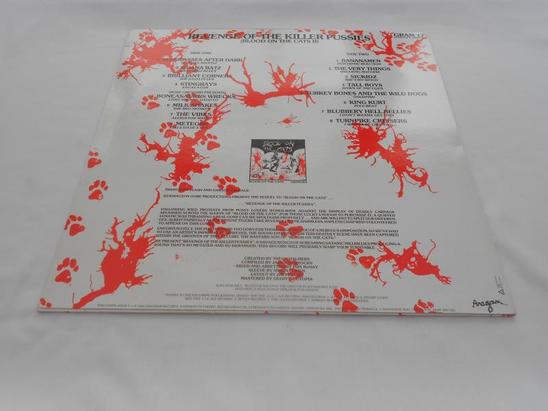 Revenge of the Pussy Killers ? Blood on the Cats French record LP GRAM 17 N/M The vinyl is in near - Image 4 of 8