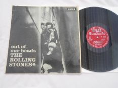 The Rolling Stones - Out of our Heads. UK LP Record LK 4733 ARL 6973 - 8B and 6974 - 9A Ex The vinyl