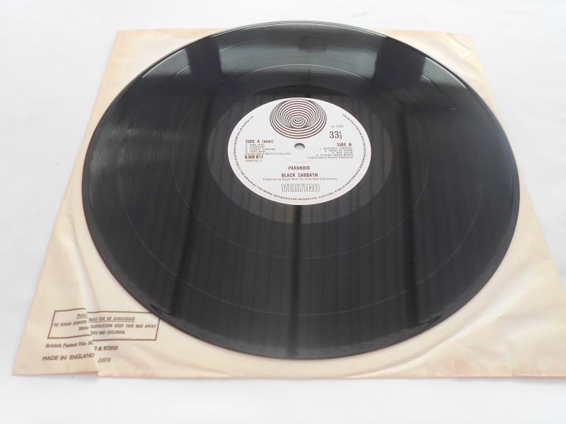 Black Sabbath ? Paranoid 1971 UK 1st press LP Vertigo swirl 6360011 1Y-1 and 2Y- 1 VG+ The vinyl - Image 7 of 11