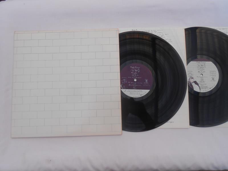 Pink Floyd - The Wall USA LP Record PC2 36183 PAL 36184-1D PBL 36184 1F PAL 36185 1D and PBL36185 1D