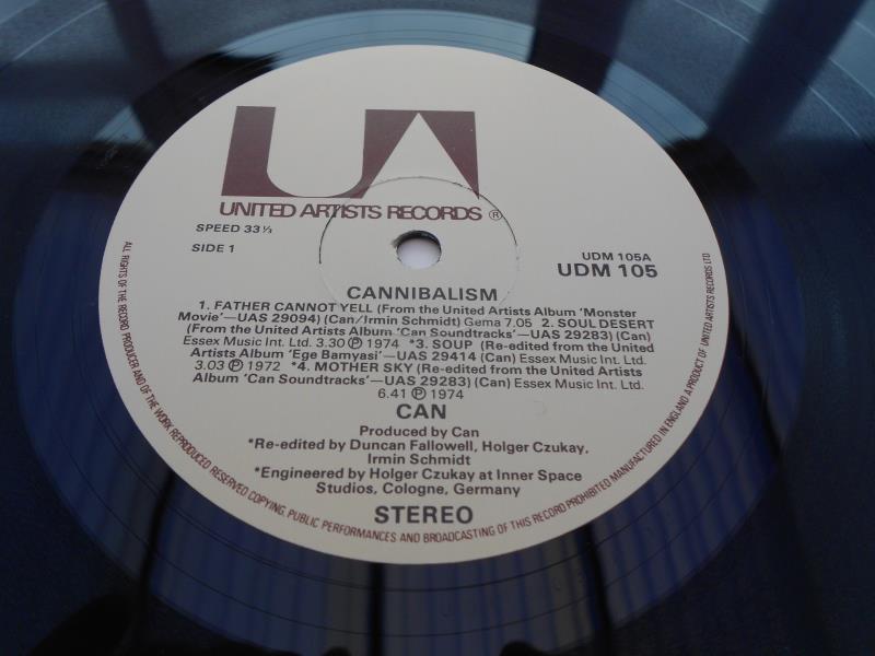 Can ? Cannibalism UK 1st press double LP 1978 UDM 105 A-1U B-1U and A1U and B-1U NM Both vinyls - Image 10 of 16